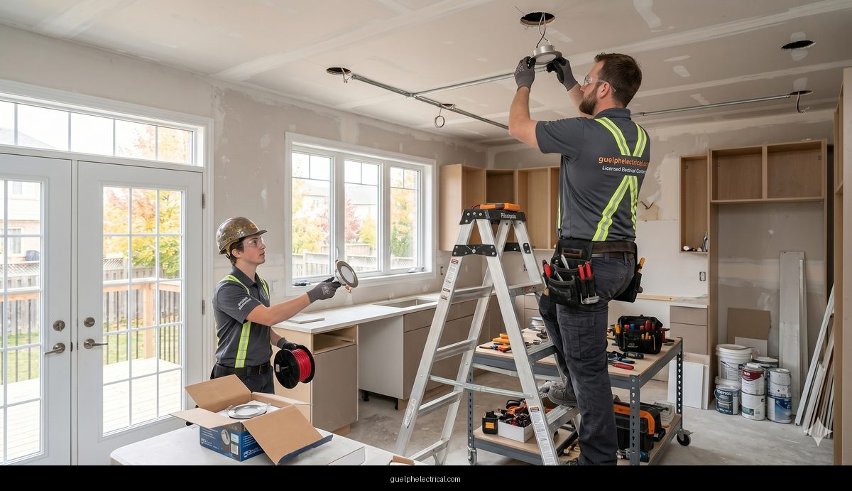 Licensed electrician work in Guelph — 2
