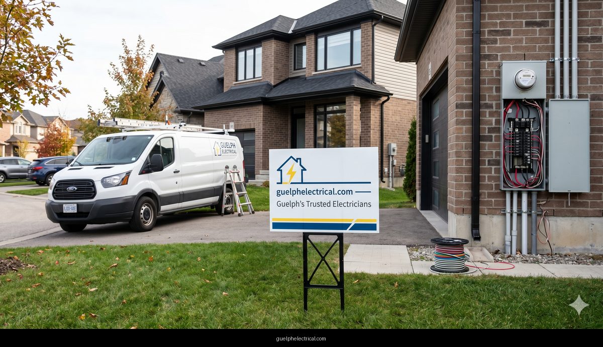 Licensed electrician work in Guelph — 3